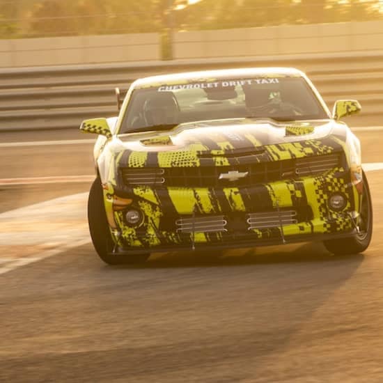 Buy Yas Marina Chevrolet Drift Taxi Passenger Experience at Yas Marina Circuit, Abu Dhabi, United Arab Emirates Now at Special Price in UAEMegaDeals.com 2 Yas Marina Chevrolet Drift Taxi Passenger Experience at Yas Marina Circuit