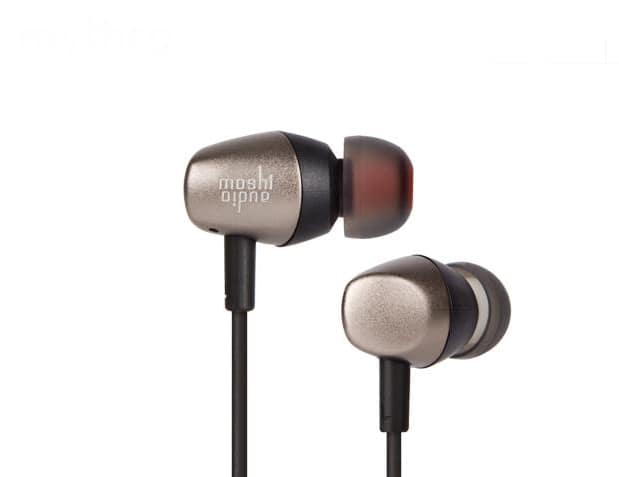 Moshi's mythro Stylish aluminum earbuds with mic