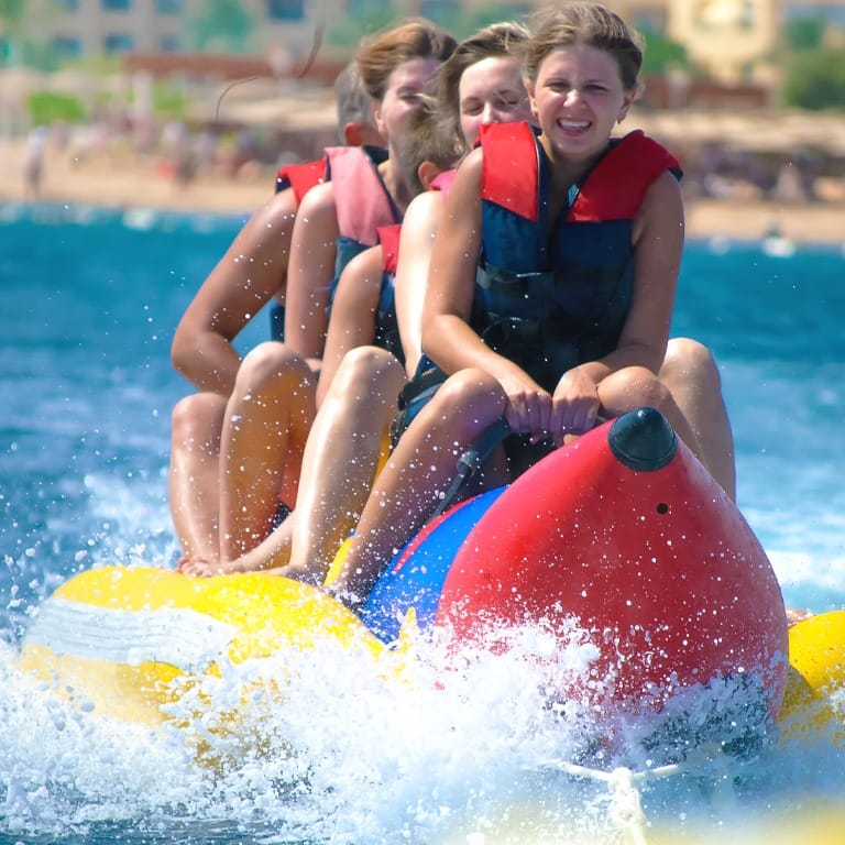 Buy Banana Ride at Old Mina Port – Qool Qatar – Must-see attractions Now at Special Price in UAEMegaDeals.com 2 Banana Ride at Old Mina Port - Qool Qatar Must-see attractions