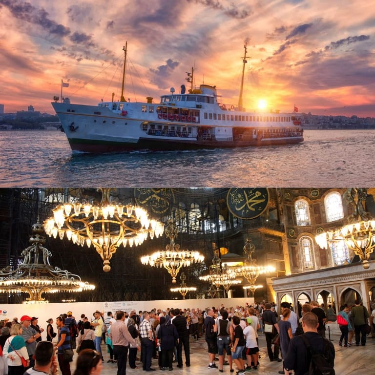 Buy Istanbul: Basilica Cistern, Bosphorus Cruise, Hagia Sophia, Blue Mosque, Grand Bazaar, Guided Tour – Recently Added Experiences Now at Special Price in UAEMegaDeals.com 2 Istanbul: Basilica Cistern