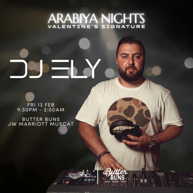 Buy Arabiya Nights – Valentine’s Signature at JW Marriott Hotel Muscat – Nightlife Now at Special Price in UAEMegaDeals.com 2 Arabiya Nights – Valentine’s Signature at JW Marriott Hotel Muscat Nightlife